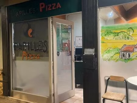 fond de commerce pizzaria