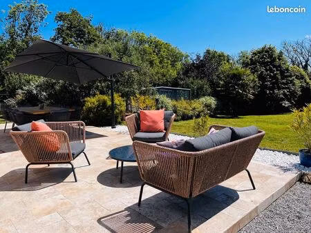 crozon - maison t5 de 110m2 - piscine chauffée