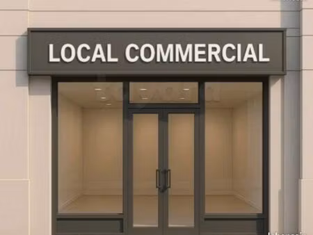je cherche un local commerce loyer