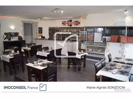 fonds de commerce  pizzeria  restaurant 130 m² la coucourde