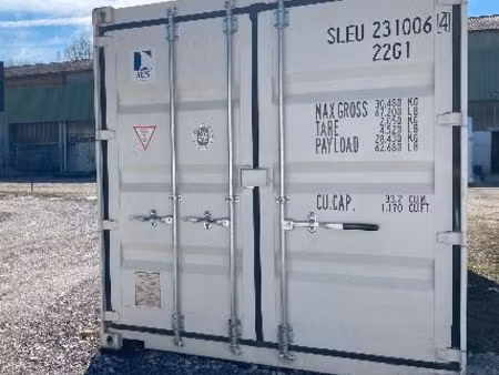 box/garage type container maritime