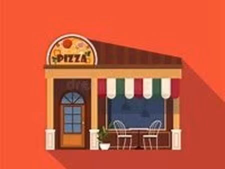 vente local équipé pour un restaurant pizzeria