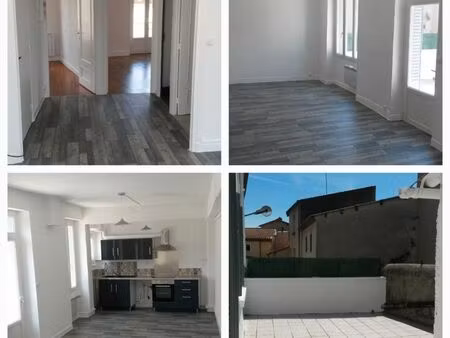 t3 78m2 très lumineux + terrasse sud