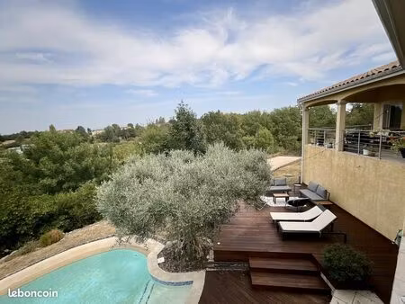 maison moderne – 143 m² + 150 m² de garage – vue imprenable