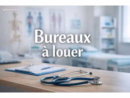 bureaux à louer dans un pôle de santé pluridisciplinaire