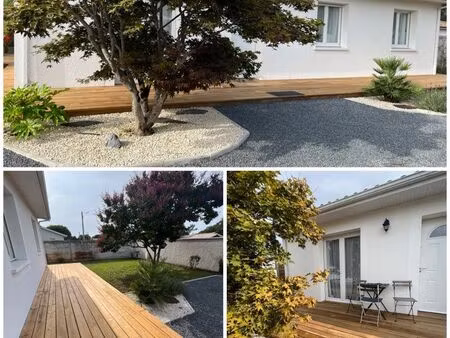 maison meublée 93 m² – jardin – le teich – gare à pied