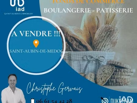 boulangerie 100 m² saint-aubin-de-médoc
