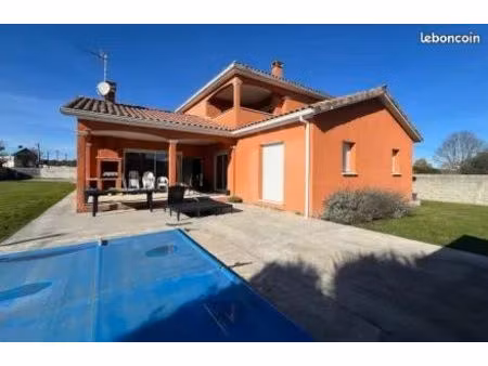 maison 144 m² – vue pyrénées – piscine – calme absolu – terrain 2000 m²