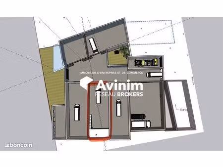 local 200 m² saint-amour