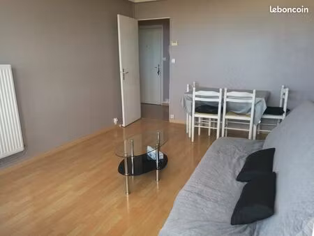 agréable f2 meublé à saint etienne du rouvray