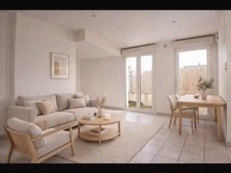 grande maison t3 avec cour