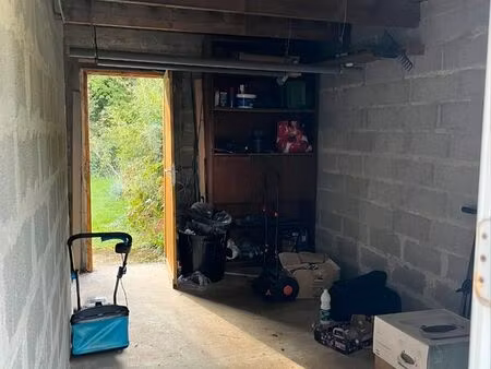 garage 14m² avec jardin 100m²