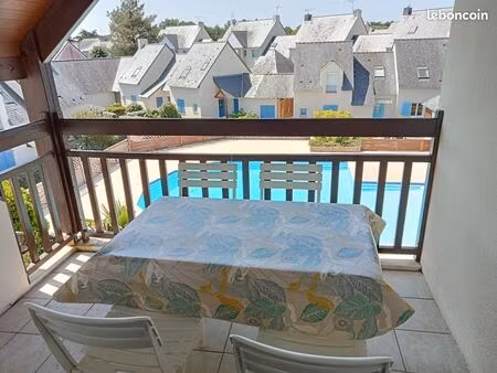 appartement 3 pièces  balcon expo sud  batz-sur-mer