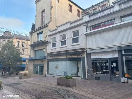 commerce hyper centre idéal pour investisseur. achat de murs commerciaux libres