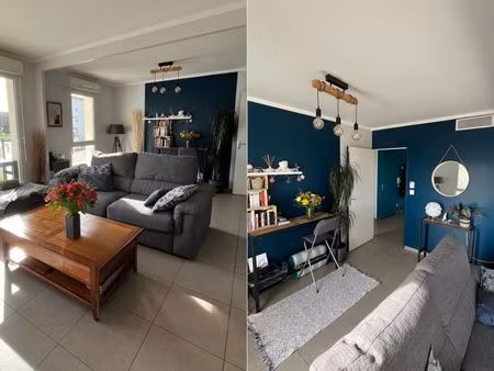 appartement t2 - 63 m2 balcon - vernaison