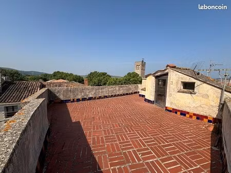 maison ancienne de 160m² avec terrasse et rooftop