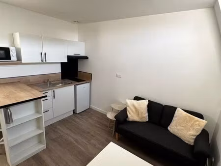t2 duplex  26 m2  meublé  neuf. le mans gare/centre ville
