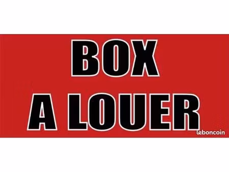 box à louer