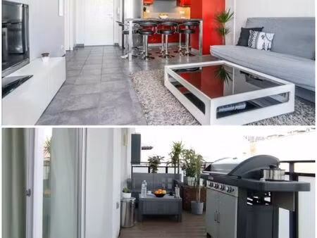 appartement lumineux avec terrasse et garage