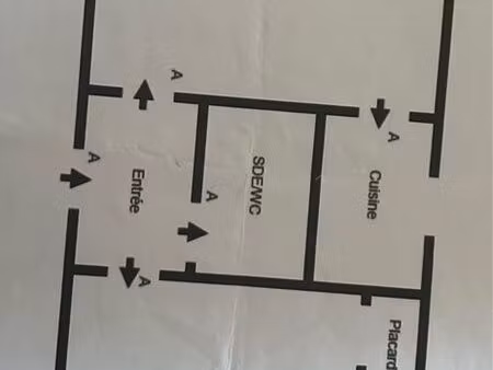 appartement deux pièces  35 m²