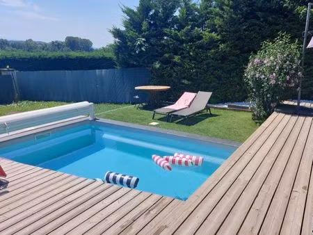 appartement 4 pièces rez de jardin 94m2 à chaponnay