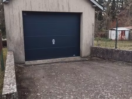 garage et terrain