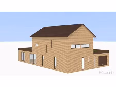 maison ossature bois a monter normes re 2020