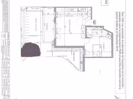 thiais 2 pièces neuf 46m² +jardin sud 3 mn à pied du tvm