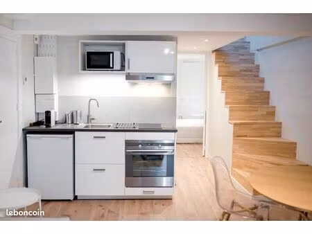 3 pièces en duplex plein centre ville