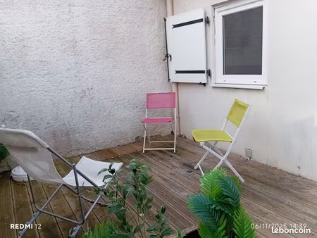 maisonnette tout confort avec terrasse