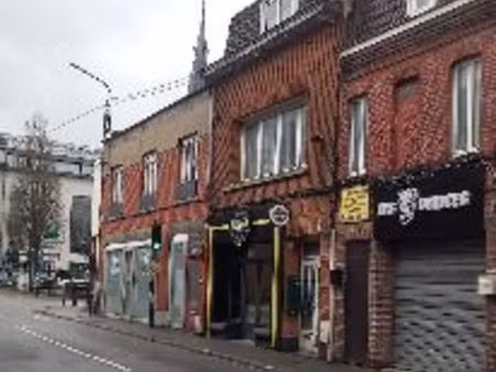 local commercial 100 m² + appartement f3 – emplacement premium wattrelos – idéal restaurat