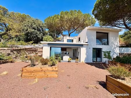 maison contemporaine avec vue mer mont saint-clair sud terrasse 110 m2