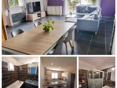 maison 4 chambres 120 m²  avec jardin 380 m²