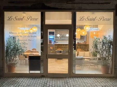 fond de commerce 80m2 +terrasse