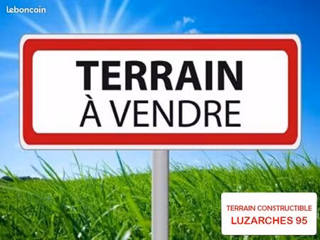 terrain 400 m² luzarches