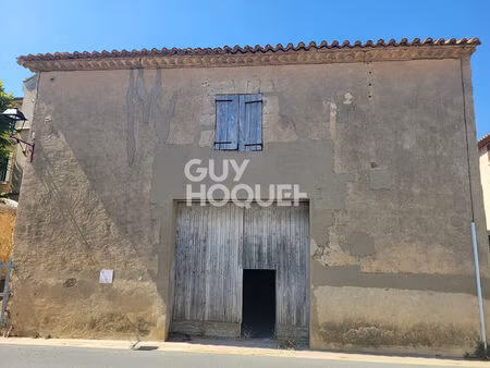 montredon des corbières  grande remise en pierre