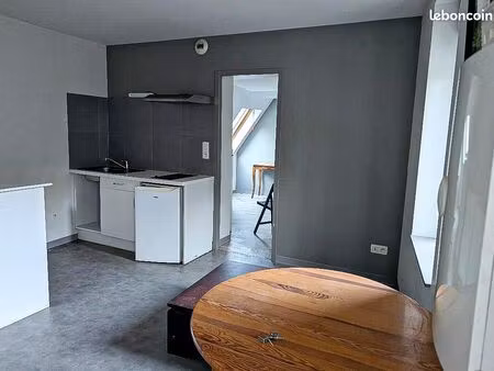 appartement 38 m² 2 pièces t1 bis vide centre rignac