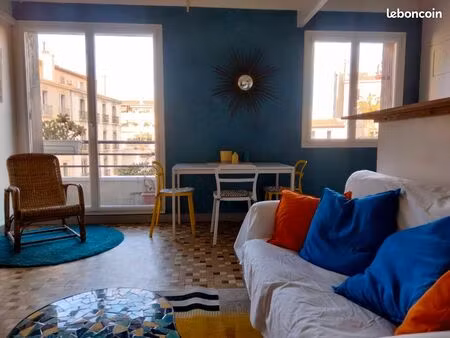 appart meublé t3  67m2 endoume st victor