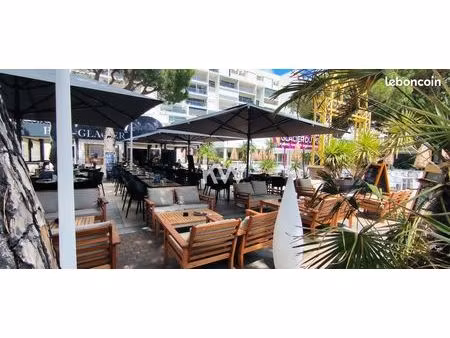 bar  glacier  restaurant 142 m² carnon plage