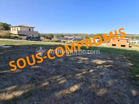 vente terrain 437 m2 à gragnague