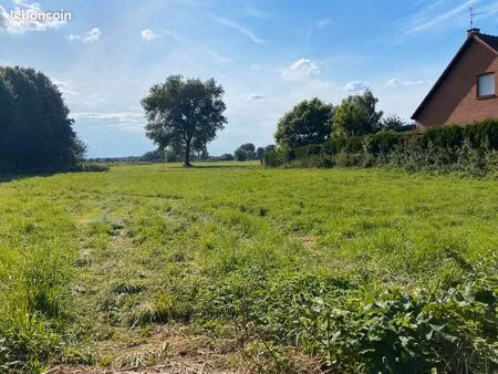 terrain à bâtir viabilisé proche somain