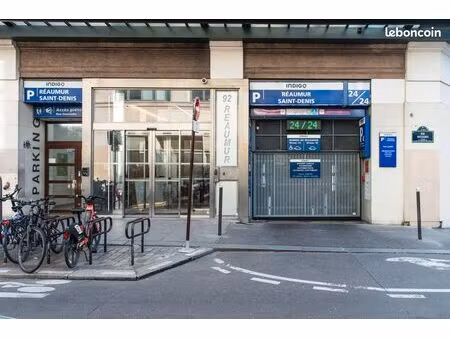 parking indigo réaumur saint-denis - paris