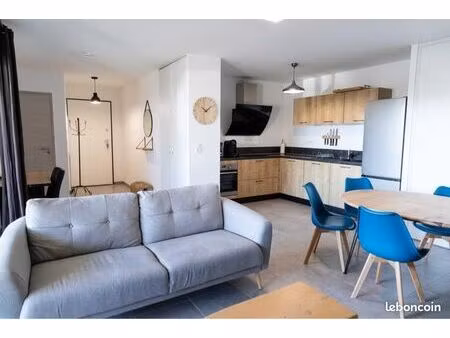 appartement t2 meublé avec terrasse – borgo – 53 m² + 17 m² de terrasse