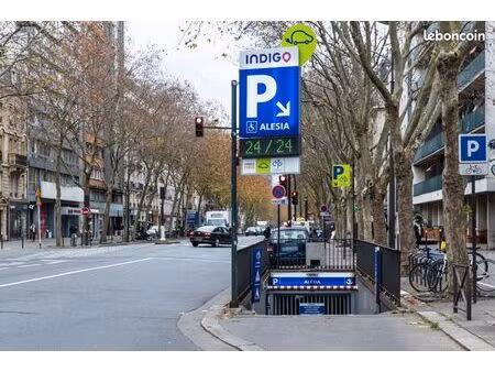 parking indigo alésia - paris