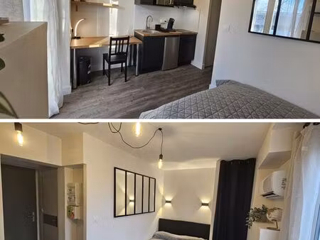 studio 16 m2 meublé climatisé