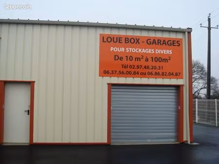 box a louer