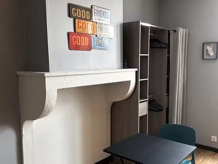 studio meublé 24 m² pas de frais d'agence