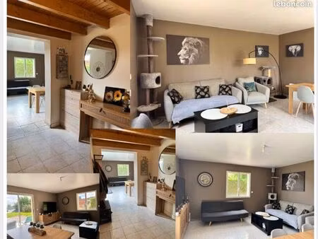 maison individuelle avec terrain – terrasses – résidence calme – entre caen et bayeux