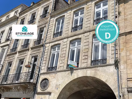 immeuble en pierre à rénover – quai des chartrons – terrasses  vue garonne  idéal investis