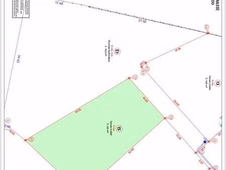 terrain à bâtir à epouville